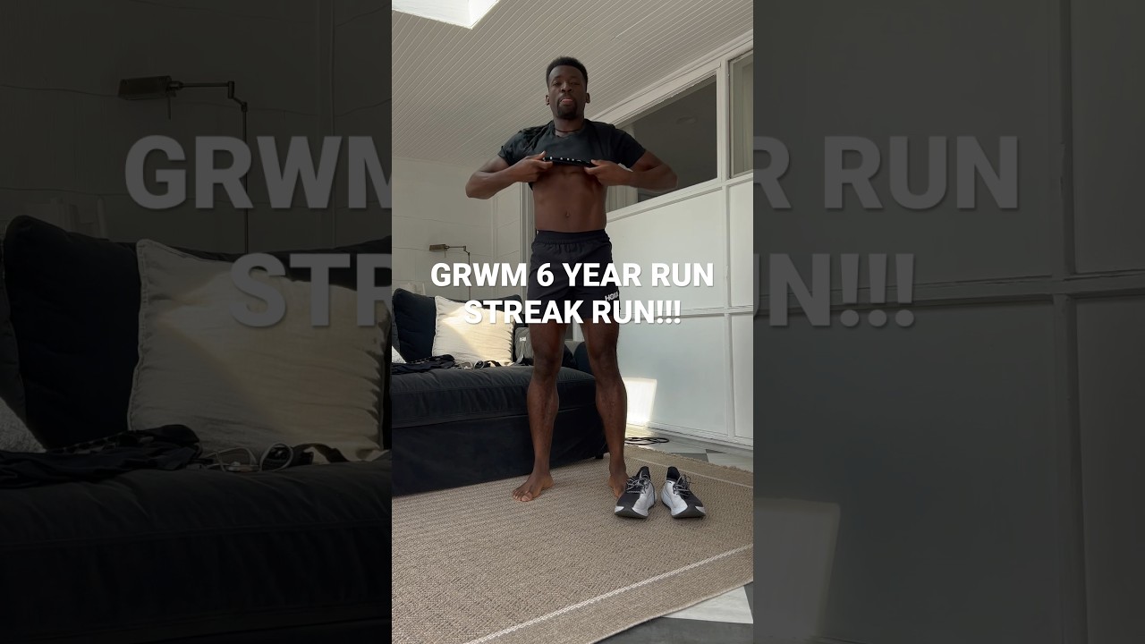 getting ready for my 6 year run streak run! Run streak day 2191