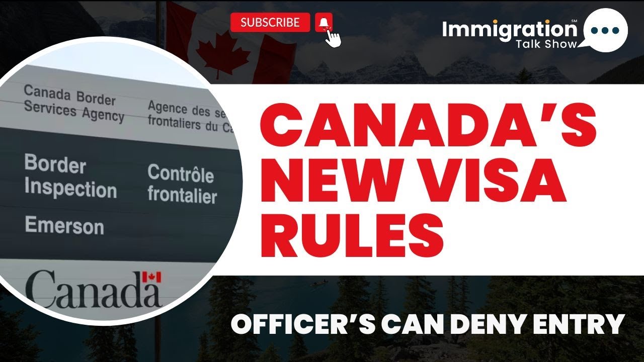 🍁Canada&rsquo;s New Visa Rules: Your Visa Could Be Canceled! 🚫