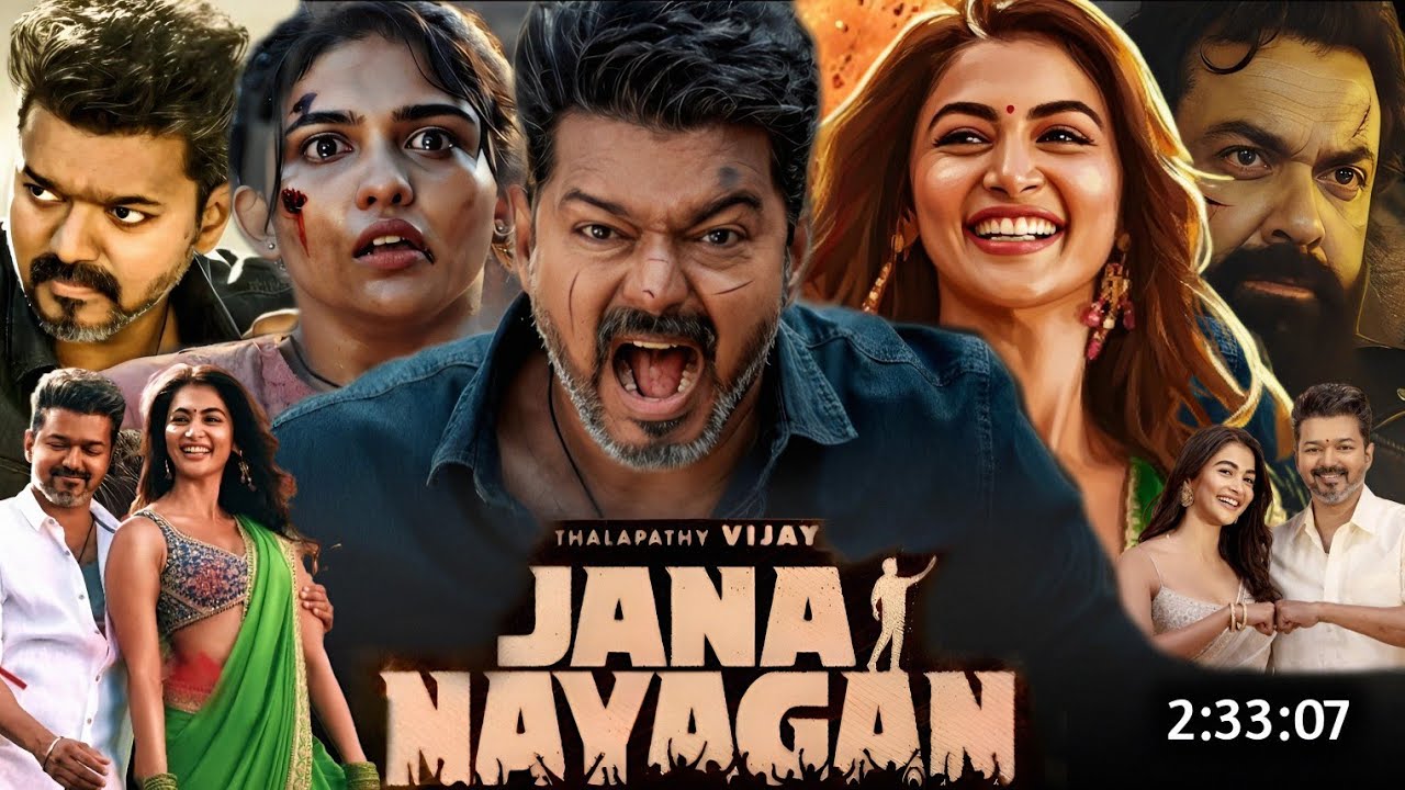 Jana Nayagan 2026 Full Movie Hindi Dubbed Latest Updates | Thalapathy Vijay | Pooja Hegde | Review