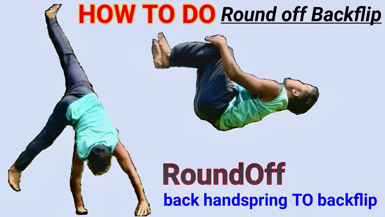 How to do a round off backflip 😍🔥💪🏻. Round off backflip kaise sikhe. backhand spring to backflip 💚✨