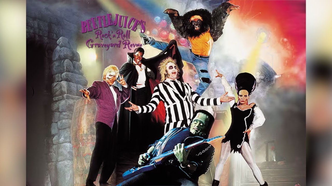 Beetlejuice's Rockin' Graveyard Revue Universal Studios Hollywood Musical Score & Special Features