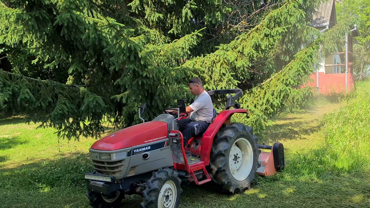 Yanmar AF28+ Efgc 145 zöldterület kezelés
