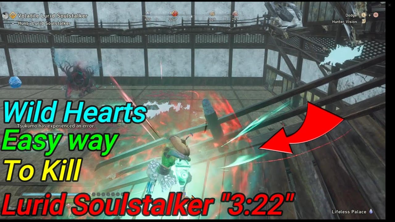 🎮Wild Hearts 😛Best Way to kill 😱Lurid Soulstalker Easy 😊Time 