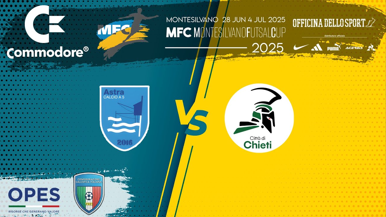 Montesilvano Futsal Cup 25 - UNDER 15 FINALS: ASTRA CALCIO A5 vs CITTA' DI CHIETI | Full match