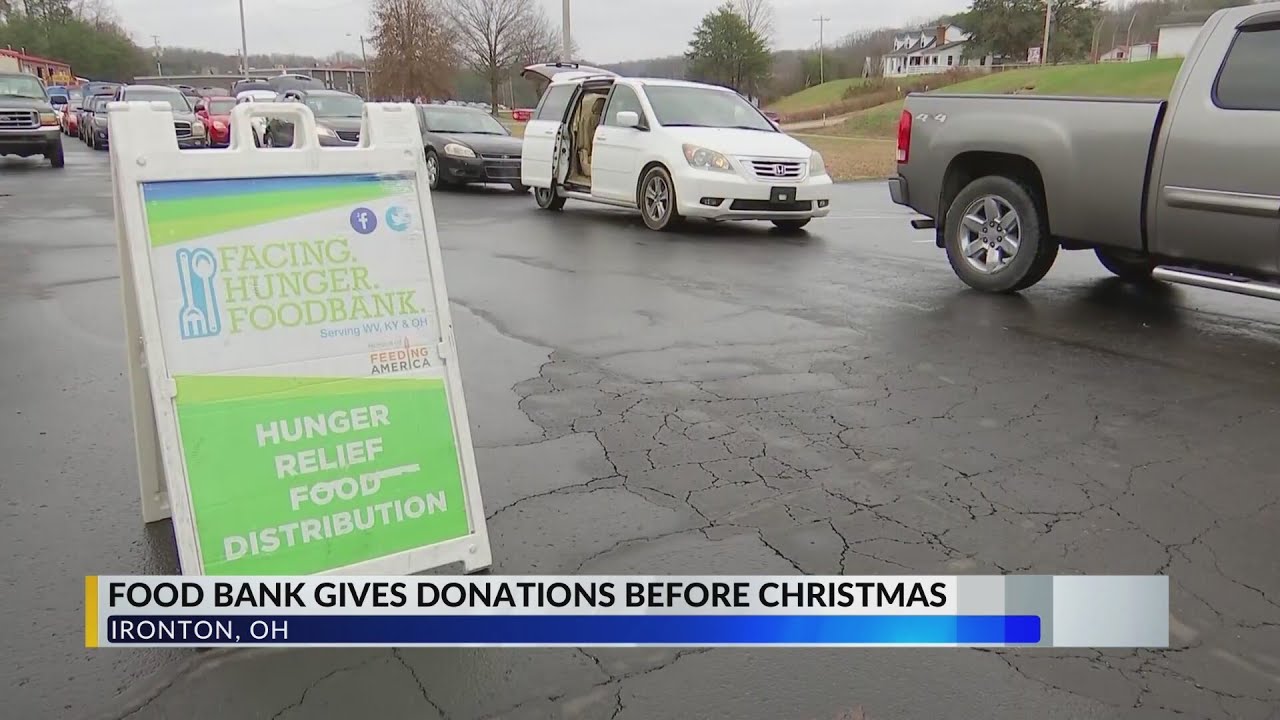 Facing Hunger Food Bank gives donations in Ohio before Christmas