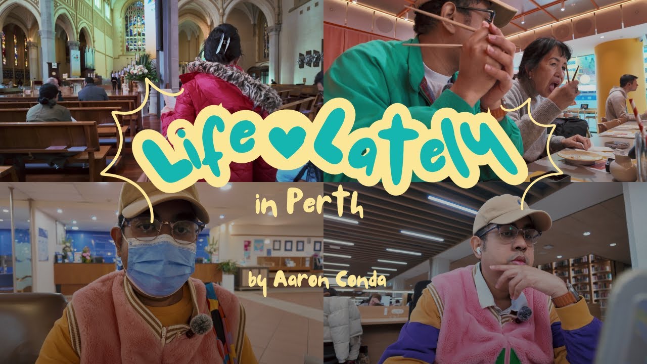 life lately in perth: uni @ uwa, rainy days, cafes, church, restaurants, hospital & more