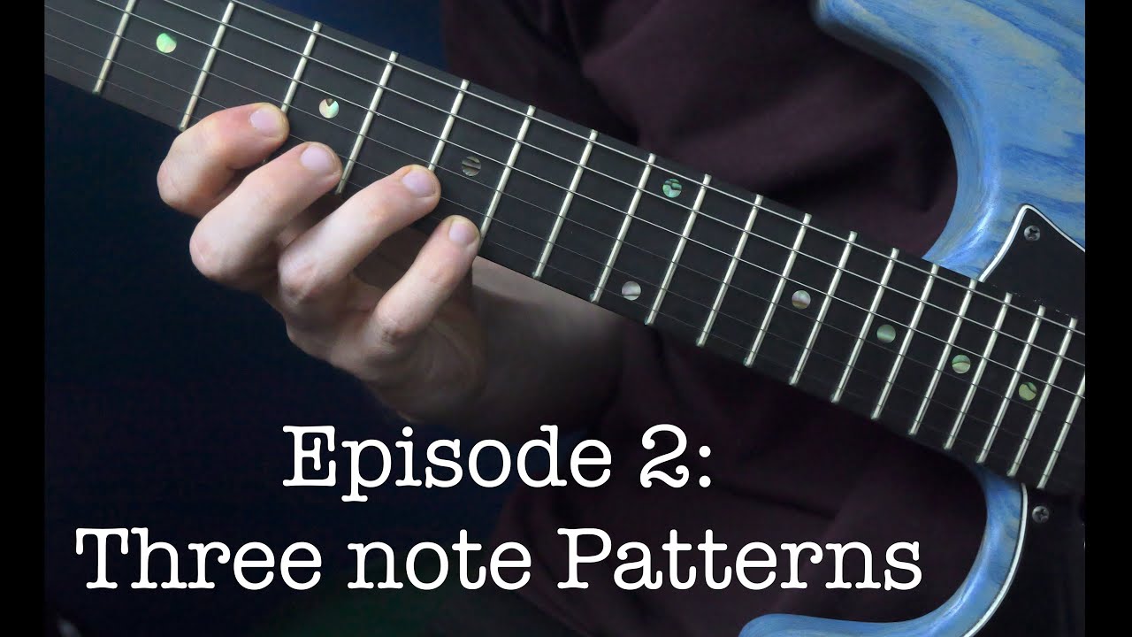 Alternate Picking Episode 2: Three Note Groupings and Divergent Exercises