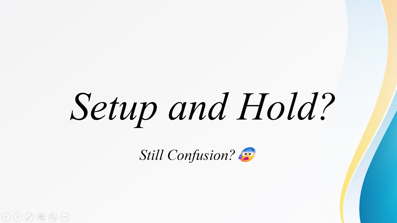 Setup vs Hold Timing and Slack Explained | STA Made Simple
