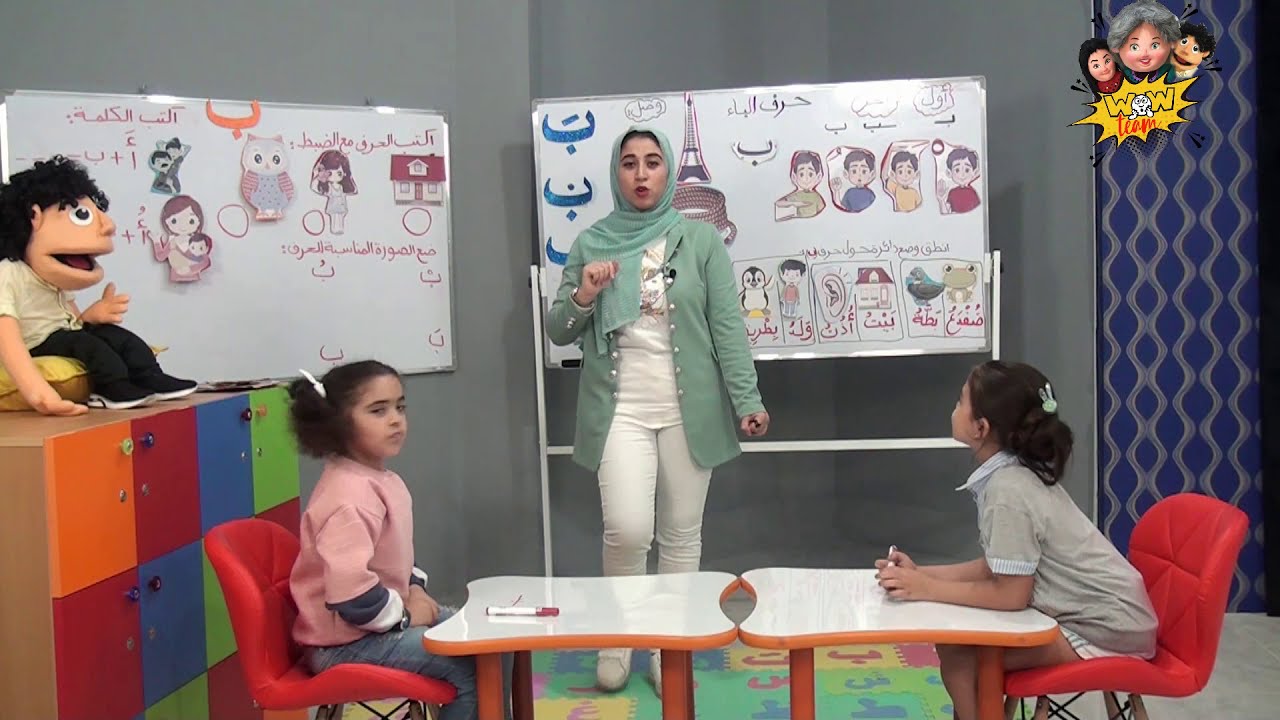 حرف الباء لمرحلة رياض اطفال مع أ . نرمين المنسي