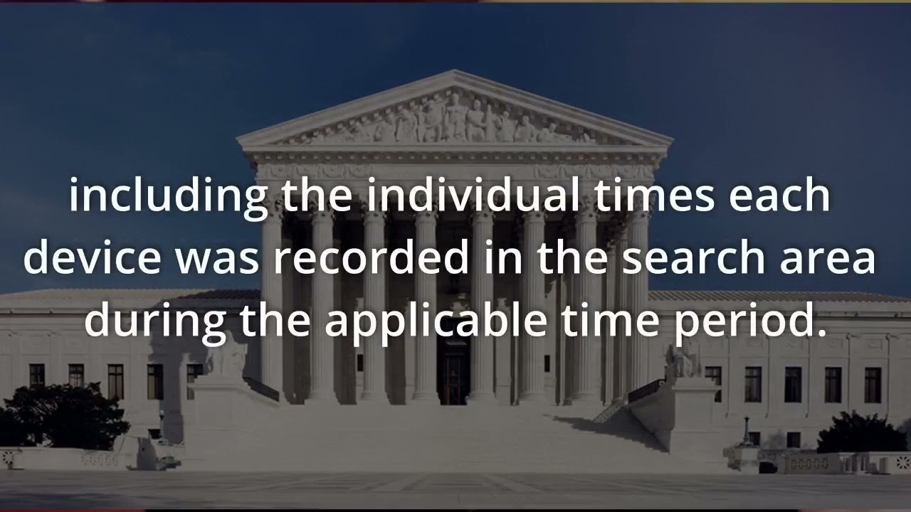 Geofence Warrant Process