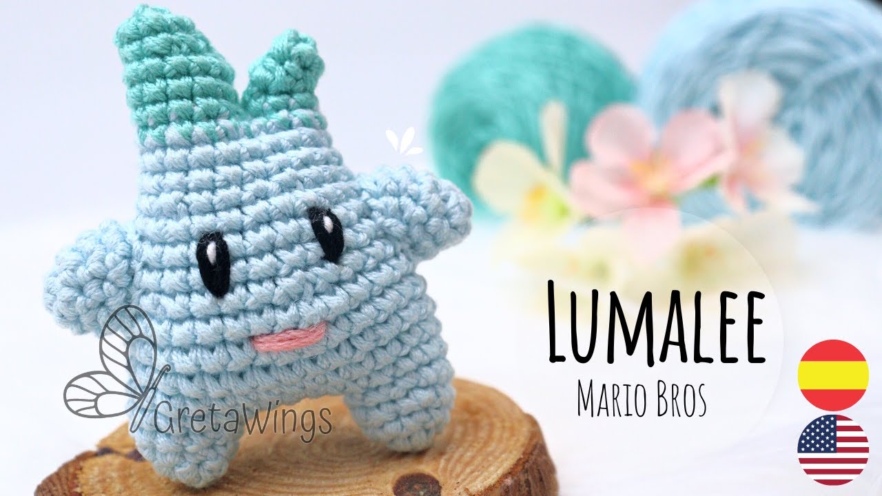 Lumalee Mario Bros Amigurumi - Tutorial Sub 🇺🇸🇪🇸/ GretaWings