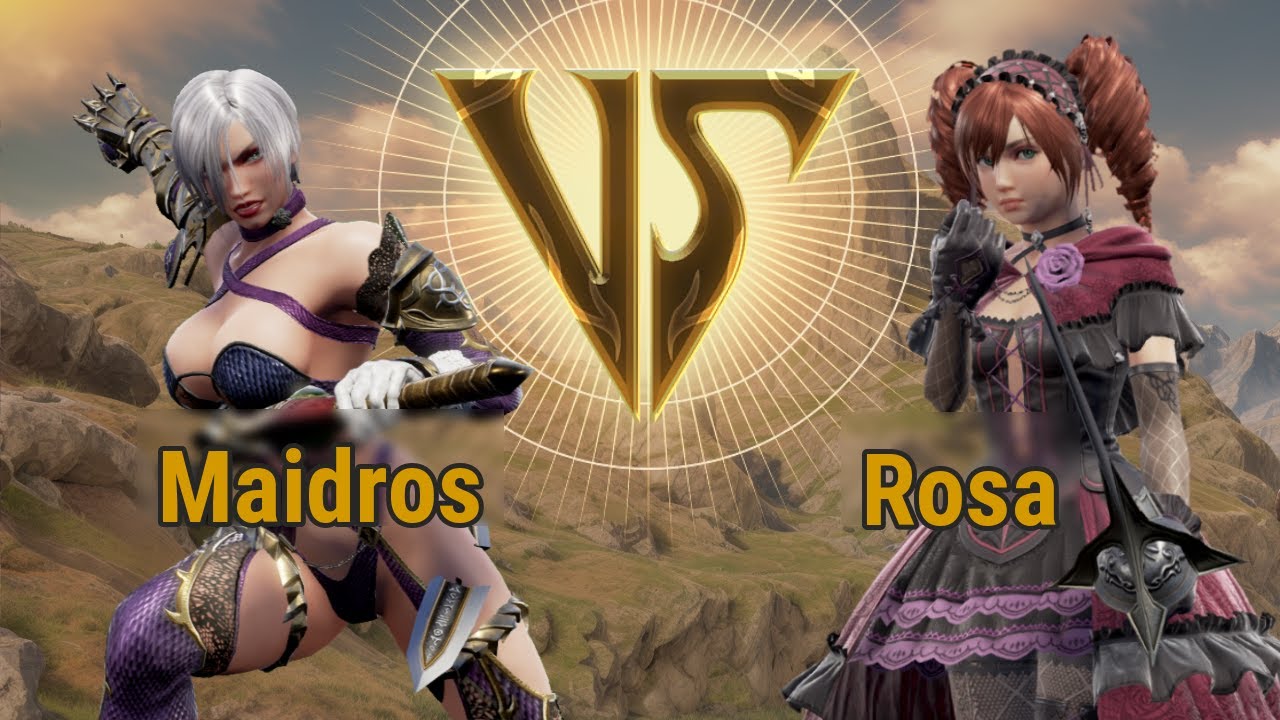 Майдрос (Айви) против Розы (Эми) | Soulcalibur VI