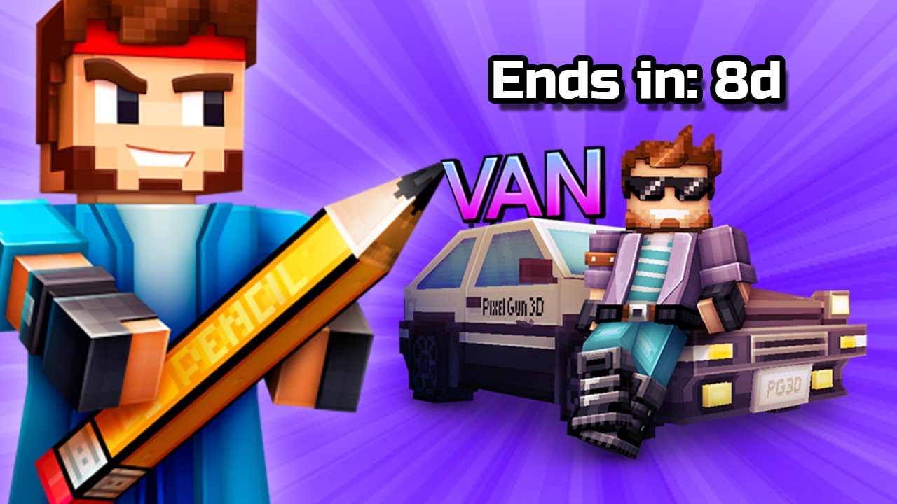MUST GET BLACK FRIDAY TRADER'S VAN IS HERE! (Pixel Gun 3D
