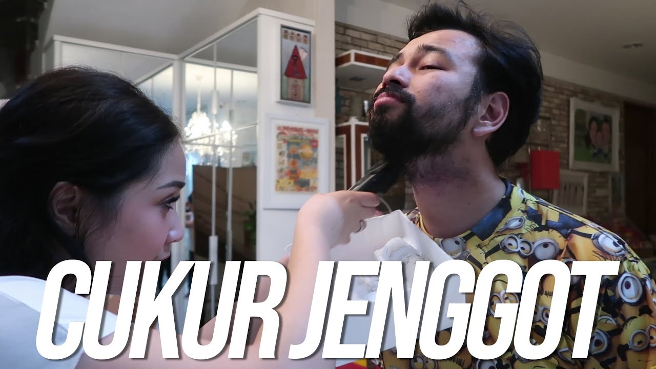 CUKUR JENGGOT TENGAH MALEM #RANSVLOG