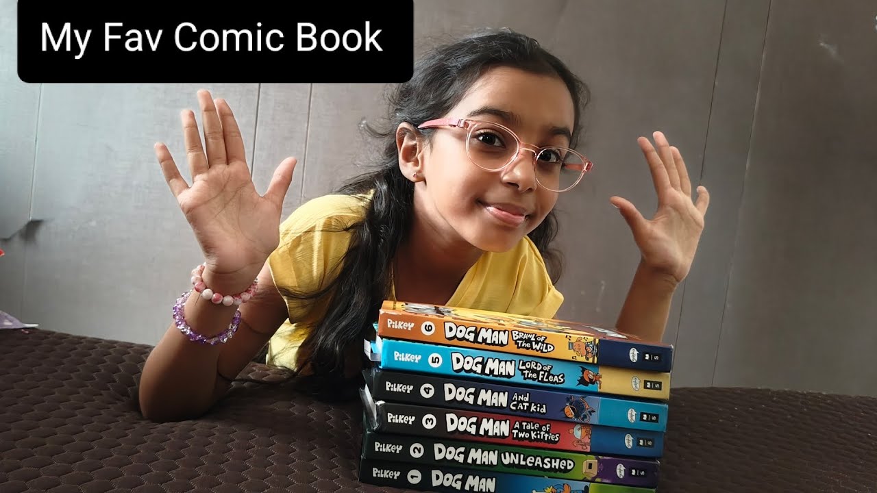 DogMan Book Collection|My favourite Comic Book|kids Comic Book