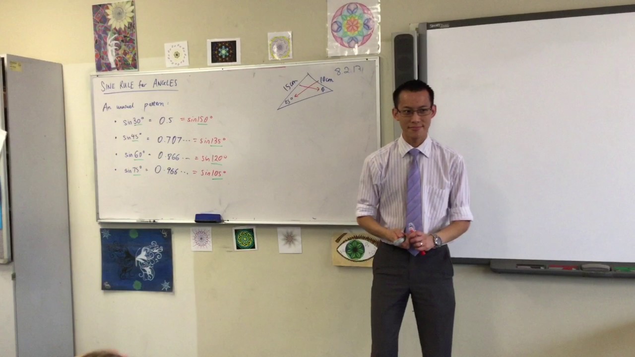 Sine Rule for Angles: The Ambiguous Case