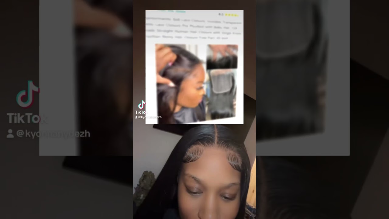 The BEST lace closure on Amazon 🔥🔥 #amazon #laceclosures #humanhair #trending #viralvideo