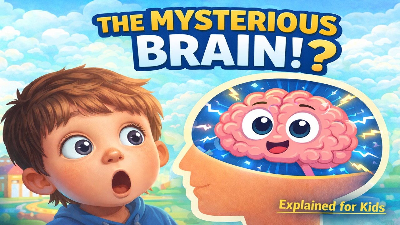 How the Brain Works for Kids | Simple Science Lesson (SEN Friendly)
