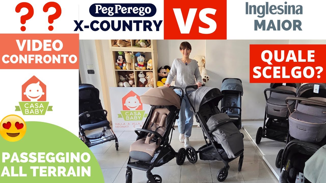 INGLESINA MAIOR 2025 O PEG PEREGO X-COUNTRY 2025? METTIAMOLI A CONFRONTO