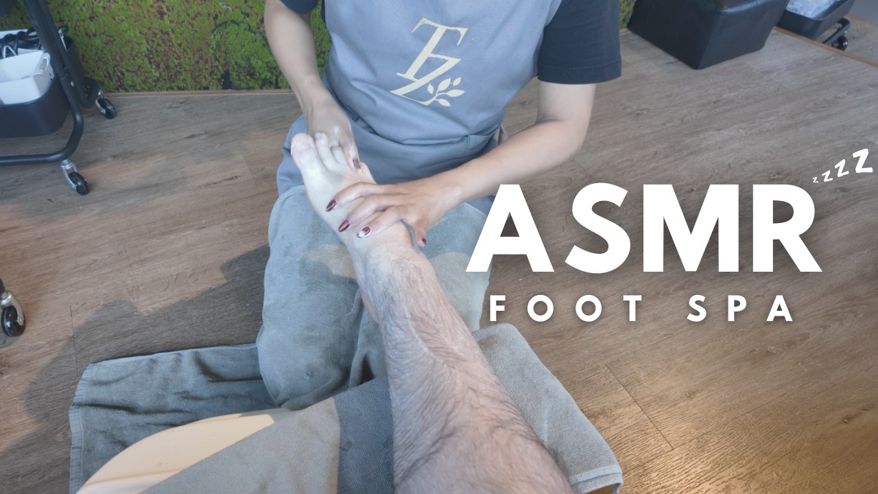 Relaxing Thai Pedicure Spa – Real ASMR Ambience