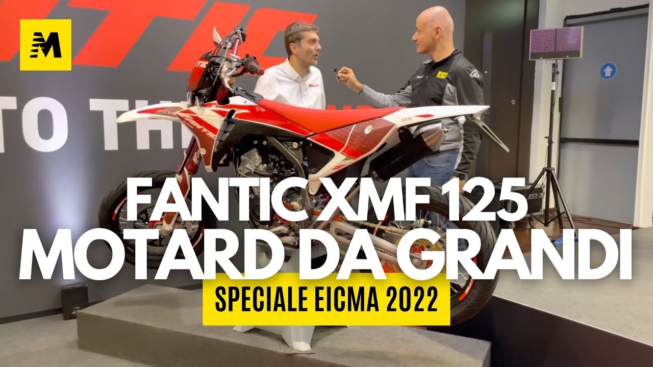Fantic XMF 125: motard da grandi!! || Speciale EICMA 2022