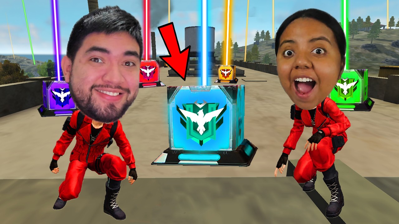 RETO: SOLO PODEMOS LOOTEAR LOS NUEVOS AIRDROPS EN FREEFIRE 😱