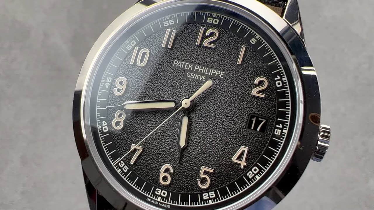 Обзор Patek Philippe Calatrava 5226G-001 – Белое золото, угольно-серый циферблат