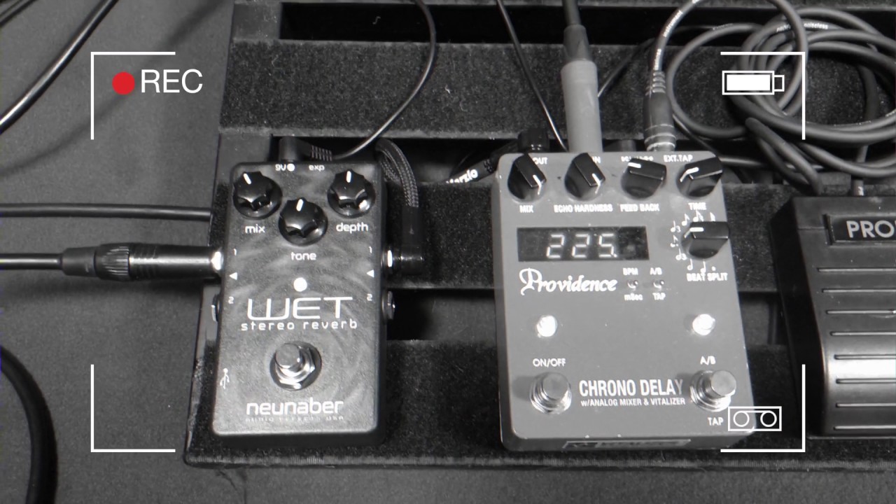 RGA Guitar Tour 2017 - Il setup di Donato Begotti