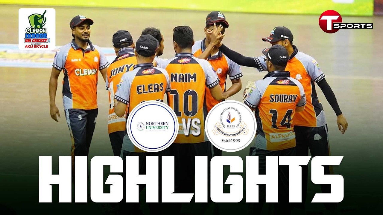 Highlights | Northern Uni VS Independent Uni | Match 31 | Clemon Indoor University Cricket 2026