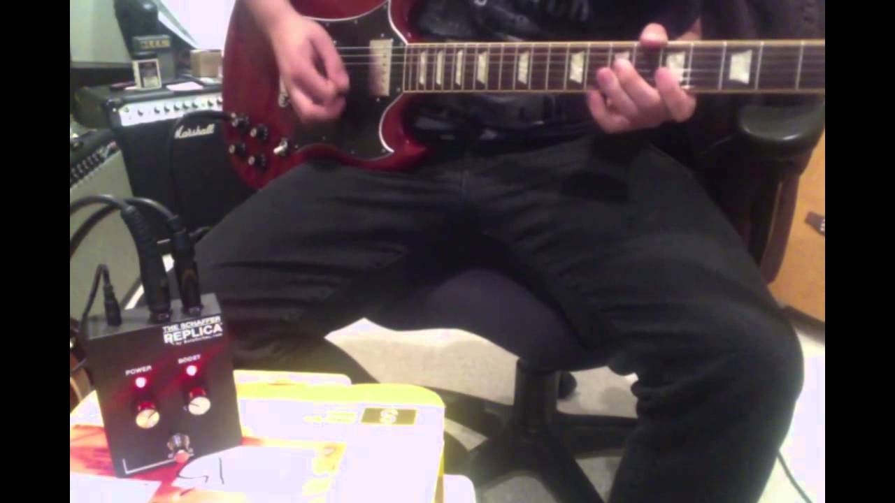 The Schaffer Replica by SoloDallas w/ '79 Marshall JMP 2203