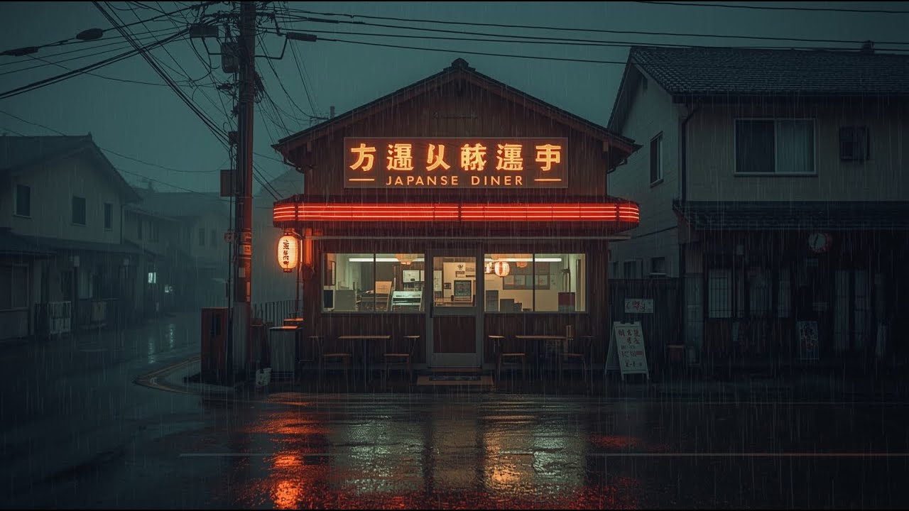 Japanese Late Evening Lofi 🎧 | Calm Beats for Studying & Reading