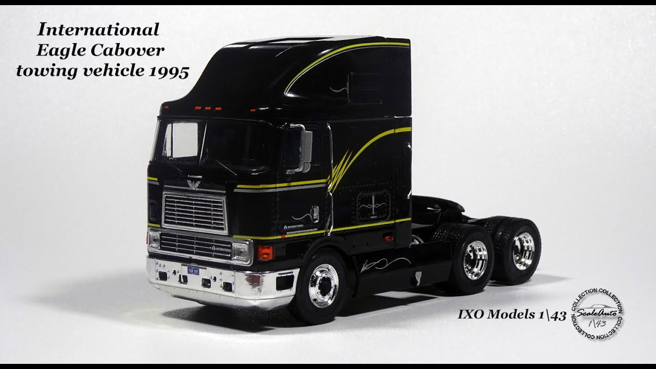 IXO Models 1\43 International Eagle Cabover towing vehicle 1995