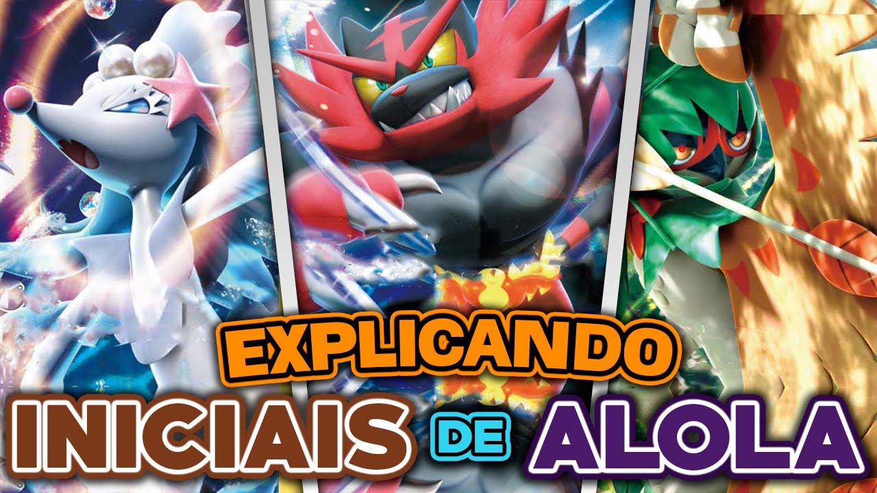 A TRISTE inspiração dos iniciais de Alola!