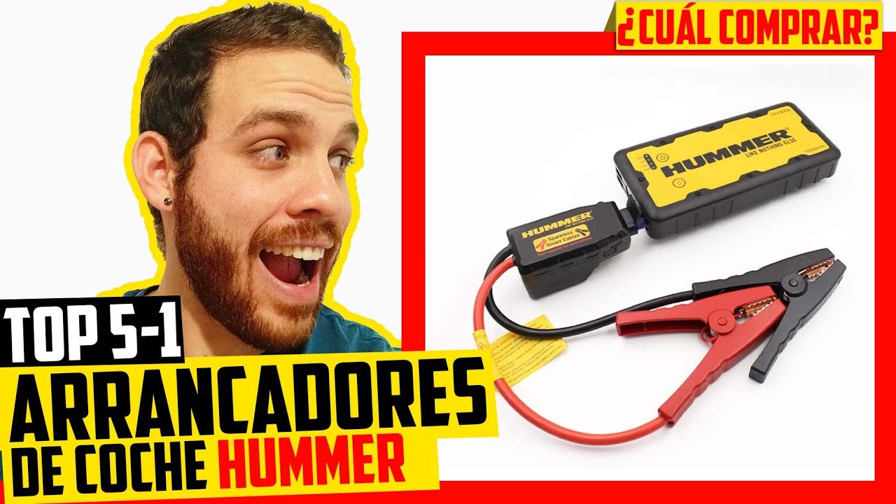 🚙Mejor Arrancador HUMMER para Batería de Coche 🔋¿H2, H3, H1 Mini o Humm 12000? Opinion ▶Amazon 2021◀