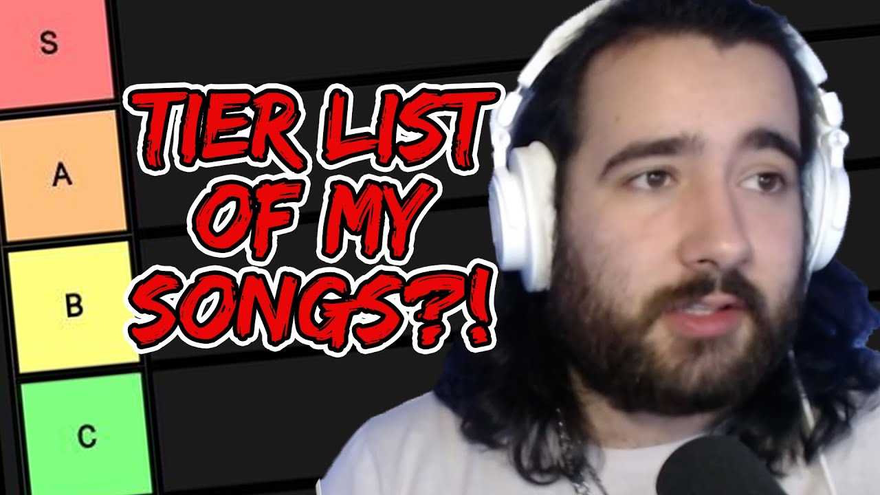 The Shwabadi 2020 Nerdcore Song Tier List