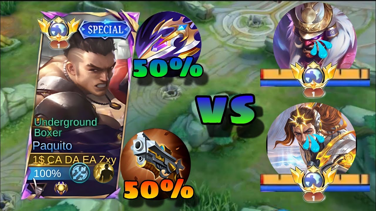 PAQUITO THE BEST BUILD VS FRANCO PRO 💥💥