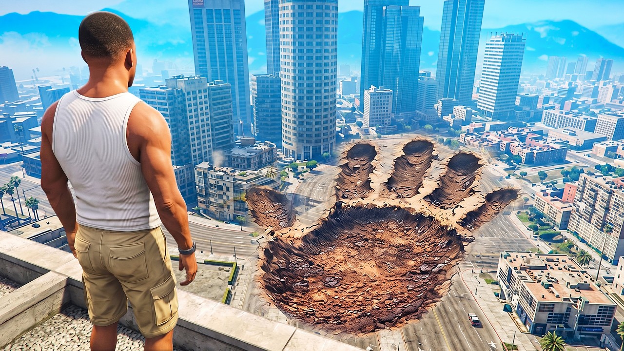 НАШЁЛ СЕКРЕТНЫЙ ОТПЕЧАТОК ЛАДОНИ МОНСТРА В GTA 5!