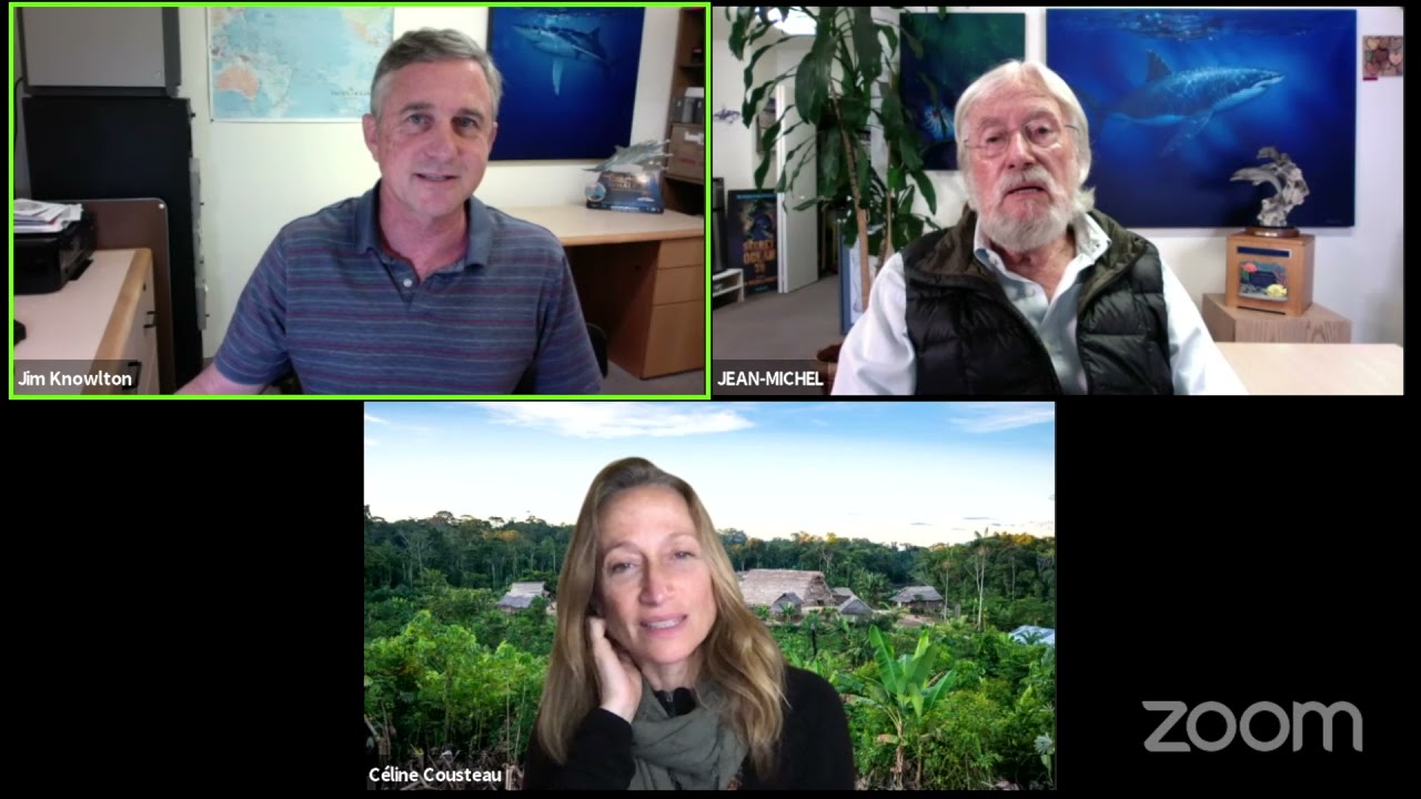 LIVE Q&A w/ Jean-Michel Cousteau & C&eacute;line Cousteau for My Father the Captain: Jacques-Yves Cousteau