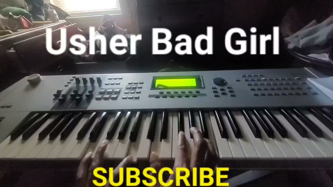 Usher - Bad Girl Piano Tutorial 🎹