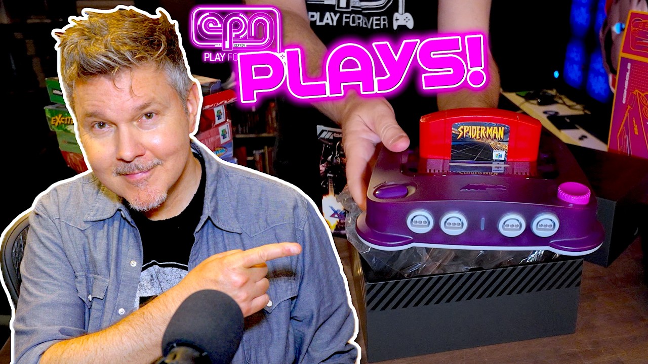 MODRETRO M64 (Spider-Man, Xeno Crisis, Diddy Kong Racing) - EPN Plays - Electric Playground