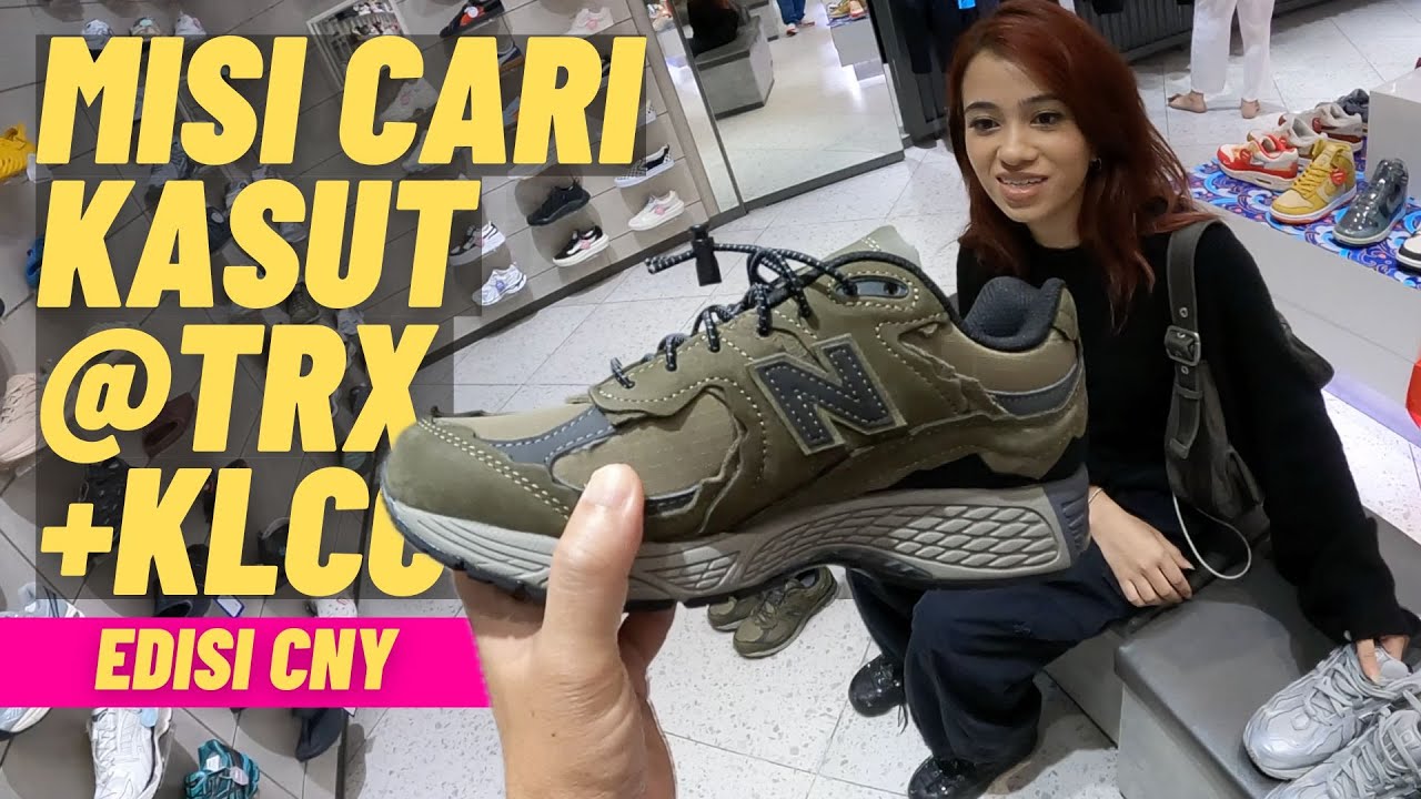 Misi cari KASUT @ THE EXCHANGE TRX & SURIA KLCC | ATMOS | NEW BALANCE 2002R