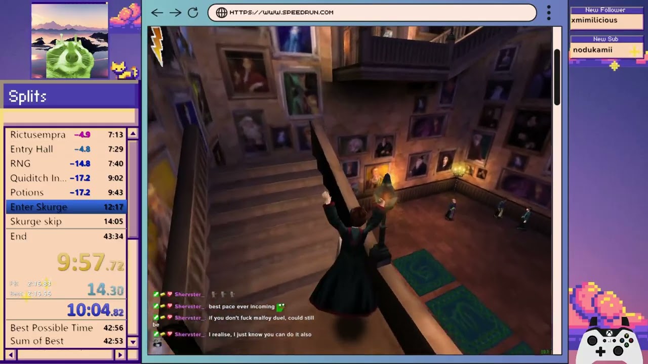 HP2PC Speedrun Glichless 43m 18s (WR)