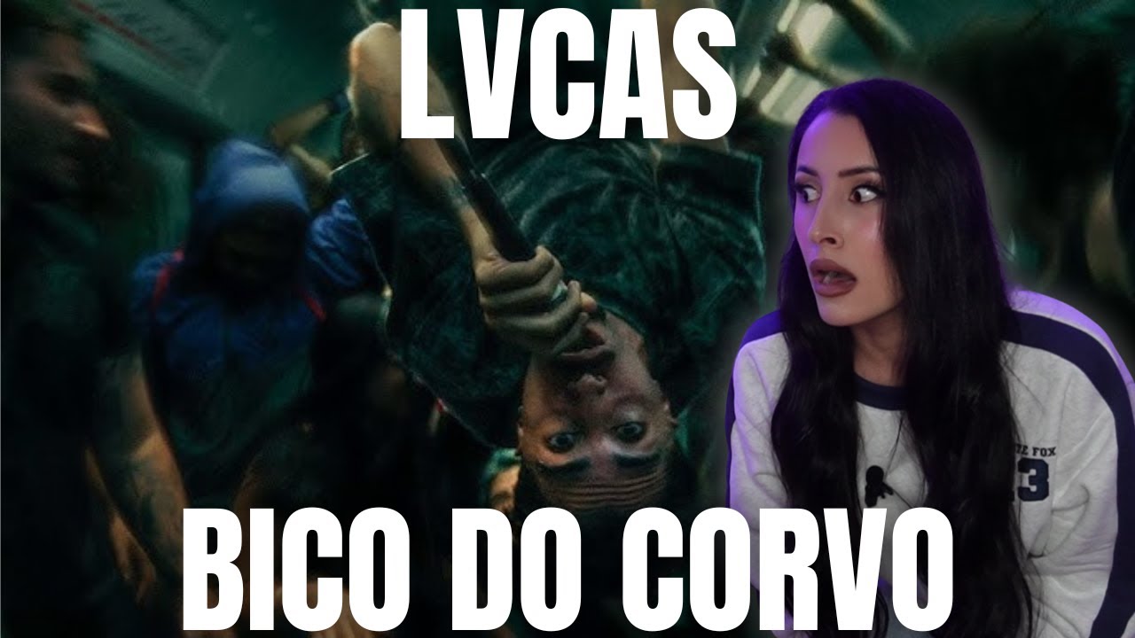 LVCAS - bico do corvo (Clipe Oficial) | REACTION [ Legendado PT-BR ]