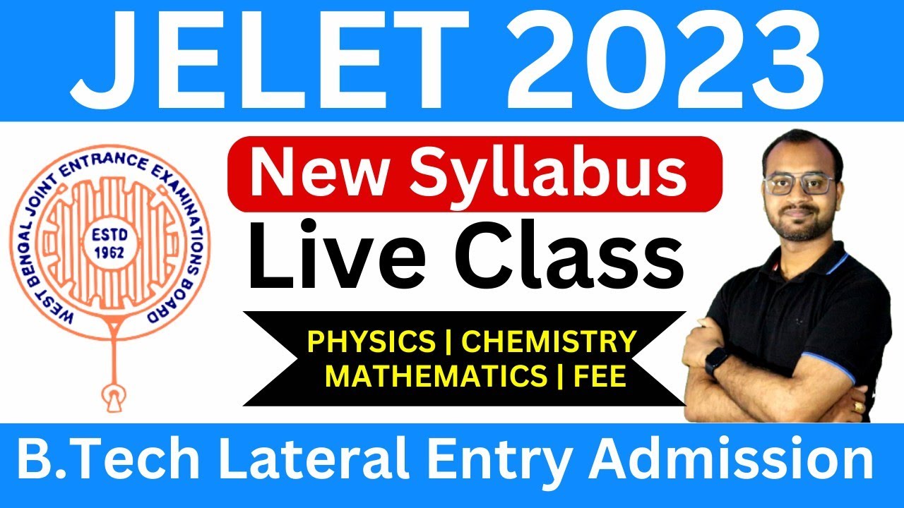 JELET 2023 - শেষ মুহূর্তের প্রস্তুতি সমস্ত সাবজেক্ট চ্যাপ্টার ওয়াইজ সাজেশন & মক টেস্ট #jelet2023