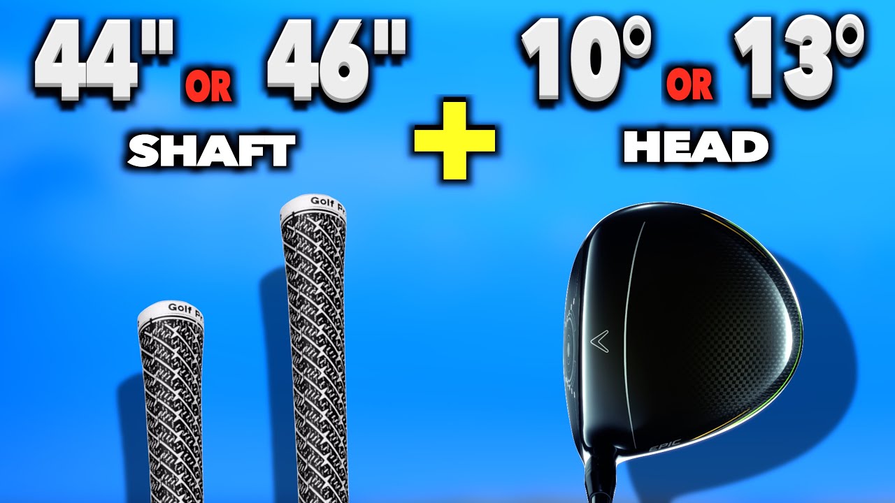 One of these is the perfect driver/shaft combination for Average golfers.