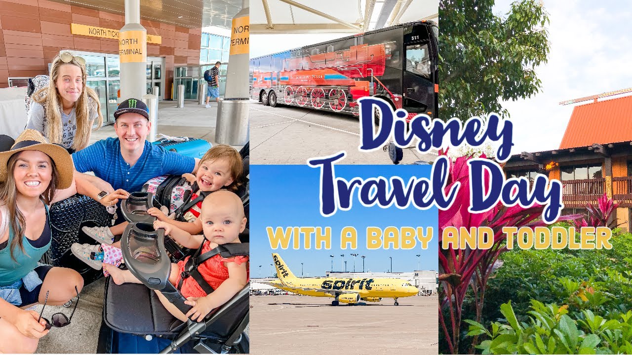Disney World Travel Day 2022 | Disney Family Vlog | Disney With A Baby And Toddler