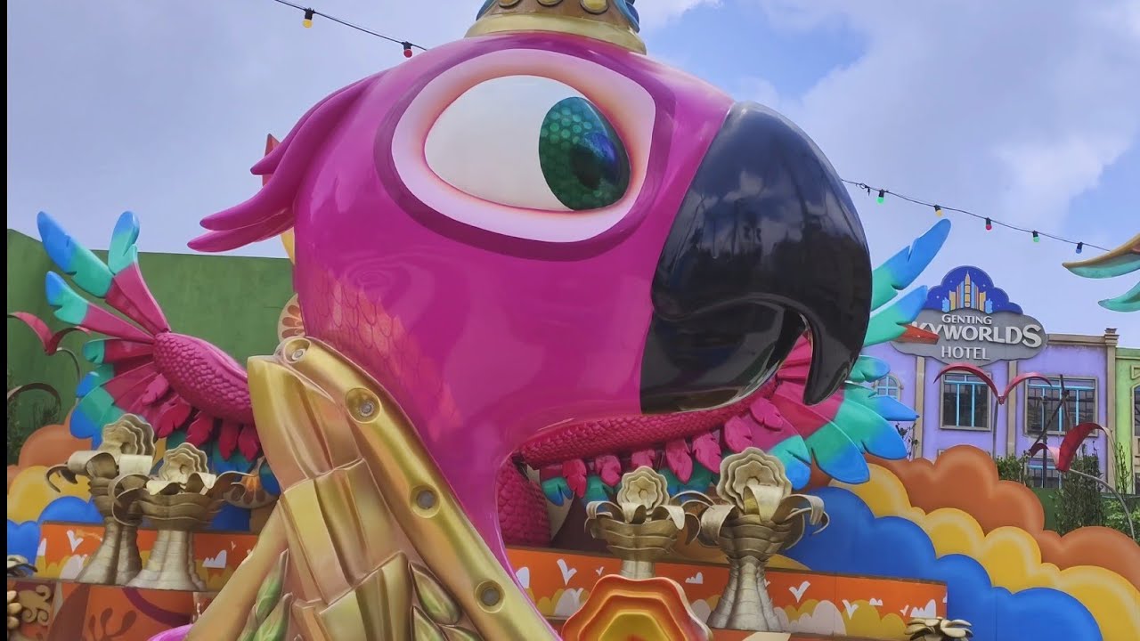 Rio Carnaval Chaos| Pre Show & Full Ride | Genting Skyworlds Theme Park Malaysia Desember 2023