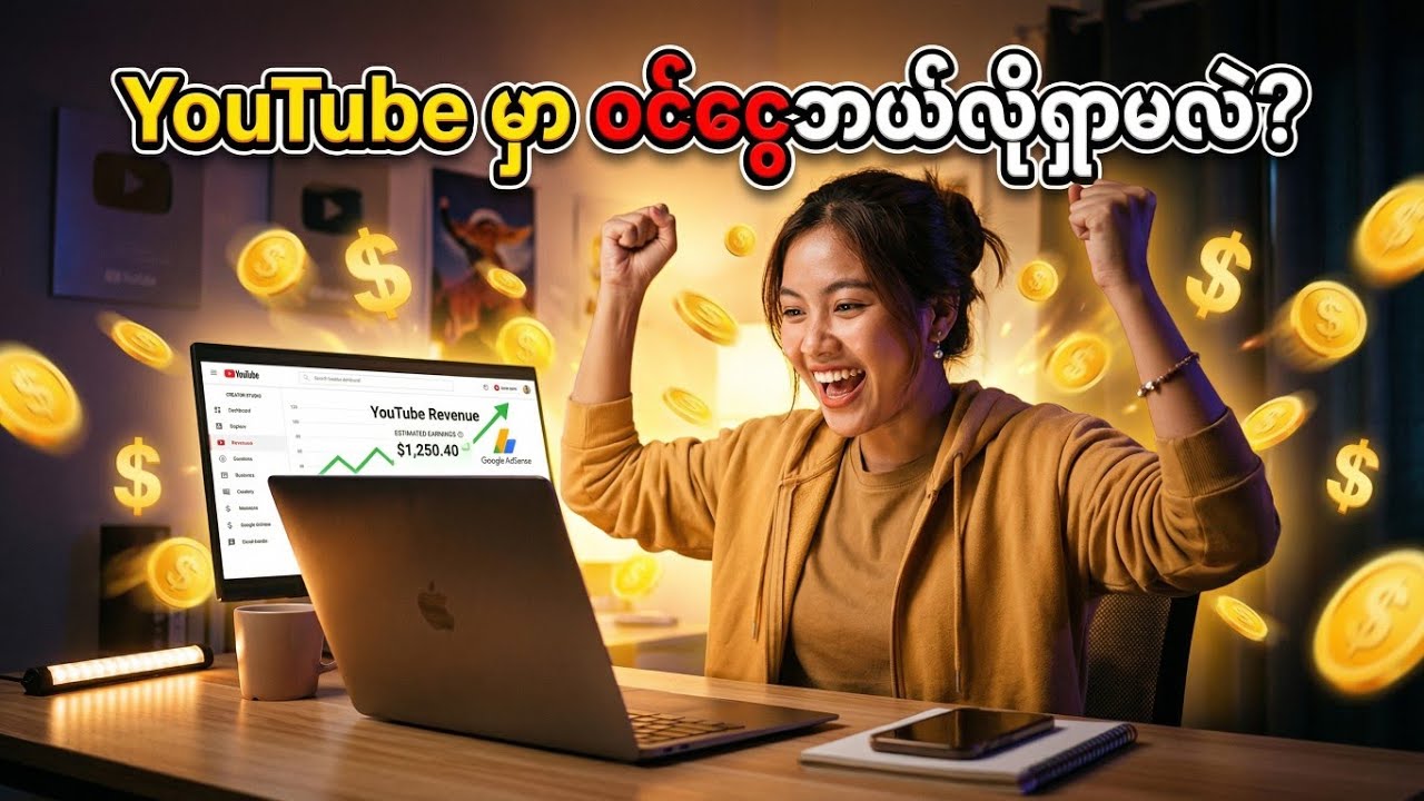 YouTube မှာ ဝင်ငွေရဖို့ ဘာတွေလိုအပ်လဲ? / (Monetization Requirements 2025) #myanmaryoutuber #youtube 