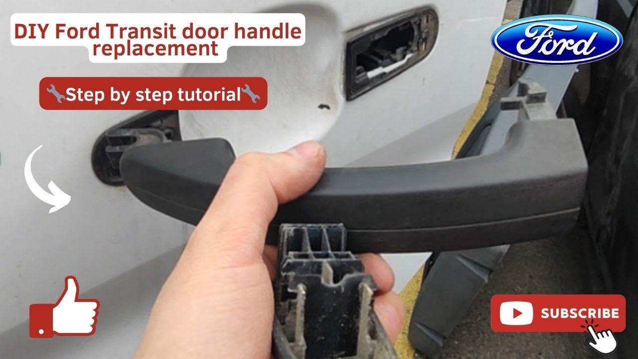 Ford Transit Door handle replacement + door panel removal 🔧step by step🔧