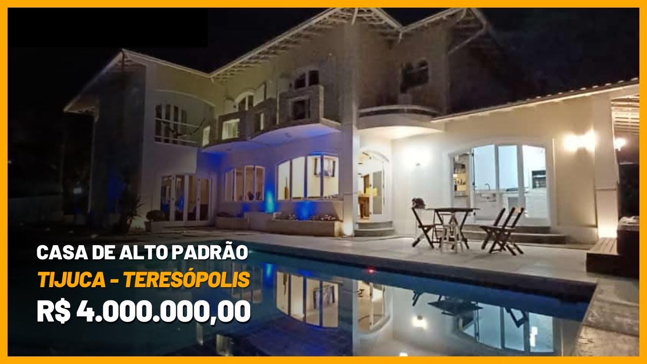Casa de alto padrão na Tijuca - Teresópolis/RJ